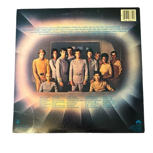 Star Trek The Motion Picture Soundtrack Vinyl - Picture 8 of 9